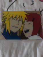 Minato Kushina Glasspainting Naruto Anime Art Baden-Württemberg - Kuppenheim Vorschau