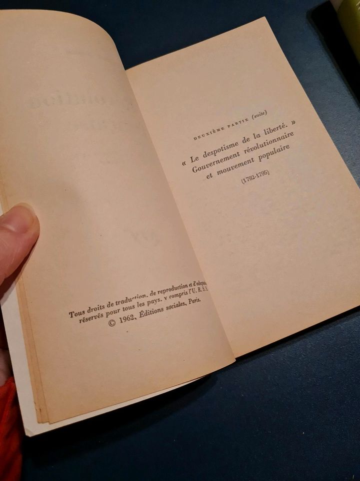 Albert Soboul histoire de la révolution française 2 in Altena