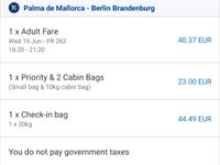 Mallorca nach Berlin 19.06. mit Ryanair Hamburg-Mitte - Hamburg Hamm Vorschau