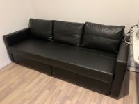 IKEA FRIHETEN - Schlafsofa/Couch in Leder schwarz Hessen - Hanau Vorschau