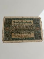 Reichsbanknote Zehn Mark 1920 Baden-Württemberg - Crailsheim Vorschau