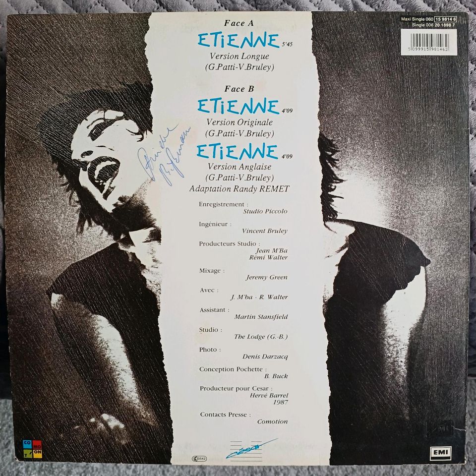 Guesch Patti - Etienne (12" Maxi-Single Vinyl Schallplatte) in Mönchengladbach