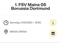 2 Gäste Stehplatz Tickets FSV Mainz 05 - BVB Borussia Dortmund Nordrhein-Westfalen - Solingen Vorschau