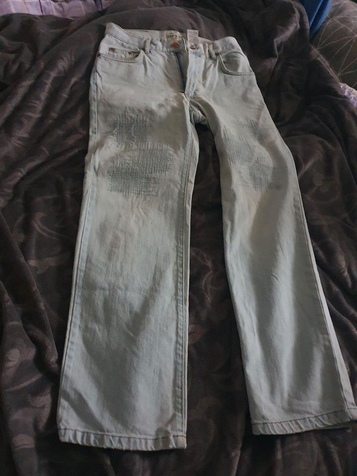 Hellblaue Herren Jeans Gr. 44 siehe Details (Fasching?) in Jungingen