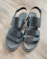 Elvio Zanon Echtleder Sandalen in Schwarz Gr. 40 Damen Schuhe Hessen - Rödermark Vorschau