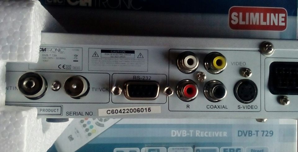 CLATRONIC DVB-T Receiver DVBT 729 - BITTE weitere Anzeige beachte in Schöneck