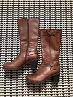 Tamaris Stiefel Biker-Stiefel braun 39 Bayern - Bad Staffelstein Vorschau
