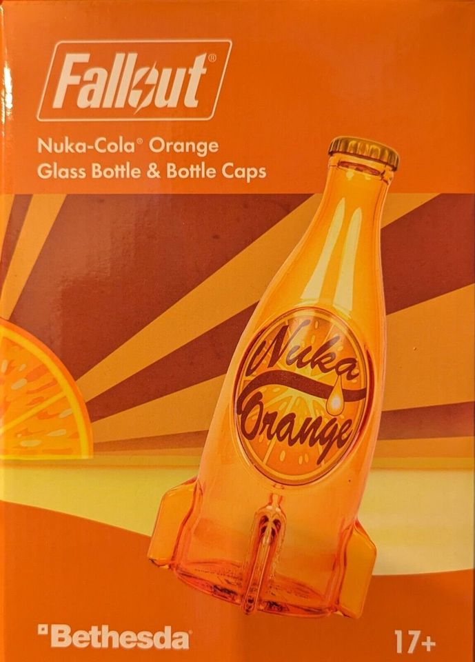 Fallout Nuka Cola Orange Glasflasche in Niedersachsen - Hameln