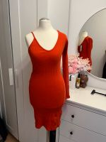 Rot oranges one shoulder Kleid gerippt Boohoo Größe S 36 Nordrhein-Westfalen - Ratingen Vorschau