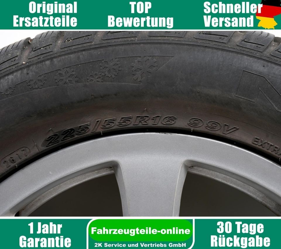 Kompletträder Satz Winter BMW 5er E60 6762000 16 Zoll 225/55R16 9 in Eilenburg