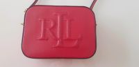 Polo Ralph Lauren Tasche Umhängetasche Crossbody Leder Gold rot Schleswig-Holstein - Bargteheide Vorschau