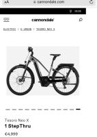 Cannondale TESORO NEO X 1 E-Bike ERST 162KM UVP:4999€ 750WH BOSCH Baden-Württemberg - Tettnang Vorschau