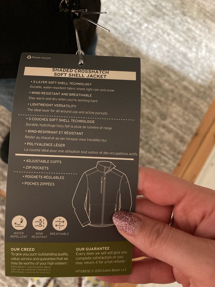 Softshell Allwetter-Jacke Eddie Bauer Herren Größe M in Berlin