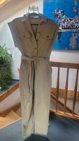 NA-KD Denim Jumpsuit, Overall, 36, S, in Beige mit Grünstich Bayern - Garmisch-Partenkirchen Vorschau