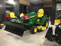 John Deere X590 Gartentraktor, Schneeräumschild, Winterausrüstung Bayern - Dorfen Vorschau