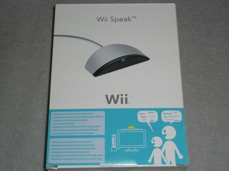 Original Nintendo Wii Speak > USB Mikrofon für die Wii Konsole ! in Berlin