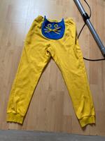 Hose Gelb mit Katzen Tasche blau Vintage Jogginghose Sweatpants Berlin - Kaulsdorf Vorschau