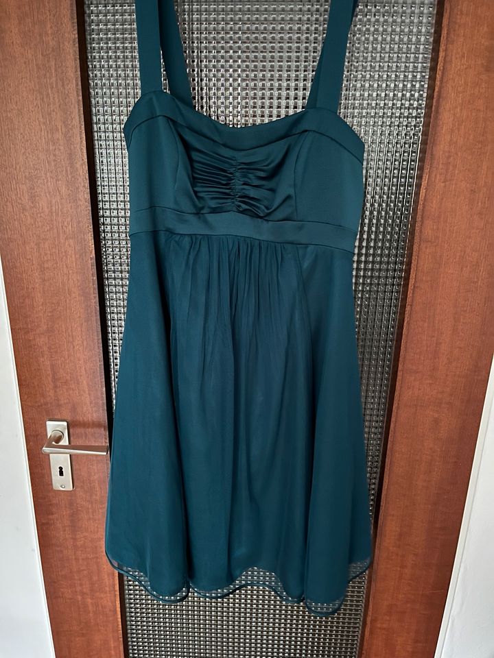 Neues petrolfarbenes Abiballkleid / Cocktailkleid Gr. 38 in Krefeld