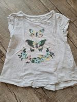 110/116, h&m, T-Shirt, grau, mit 2 Schmetterlingen, Blumen Baden-Württemberg - Nürtingen Vorschau