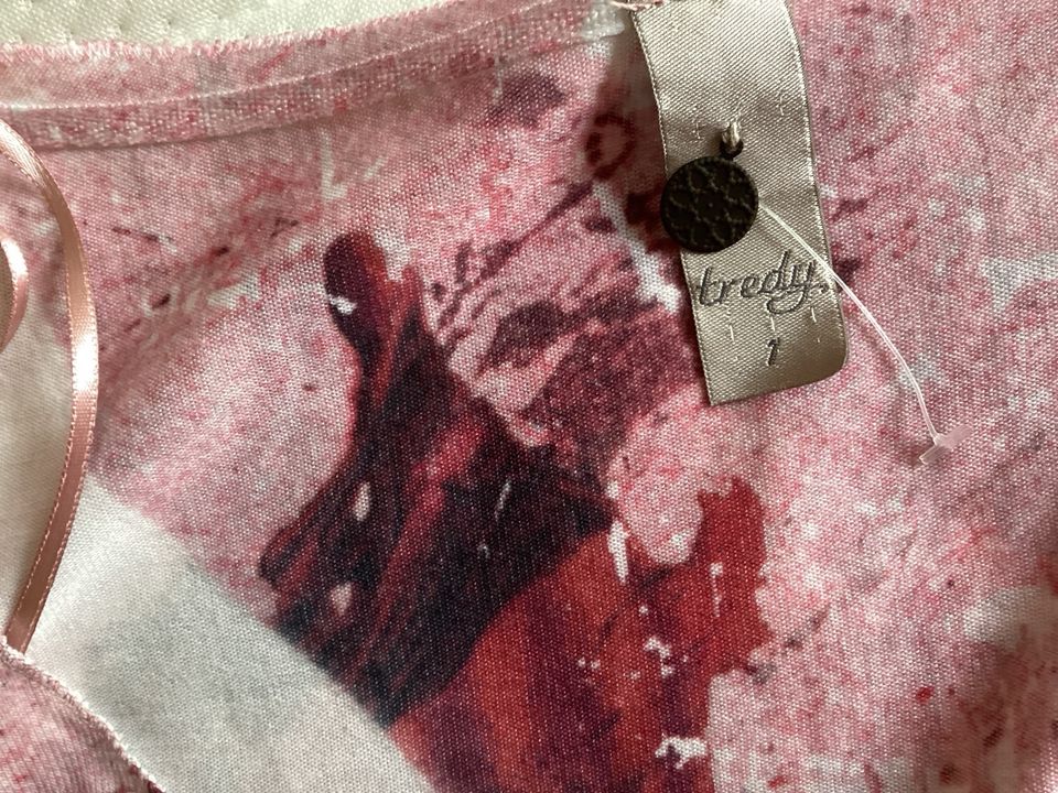 Tredy Shirt rosa grau Gr.1 40 42 in Bad Segeberg