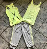 Adidas Jogginghose 7/8 Hose + Top Gr.S Hessen - Waldeck Vorschau