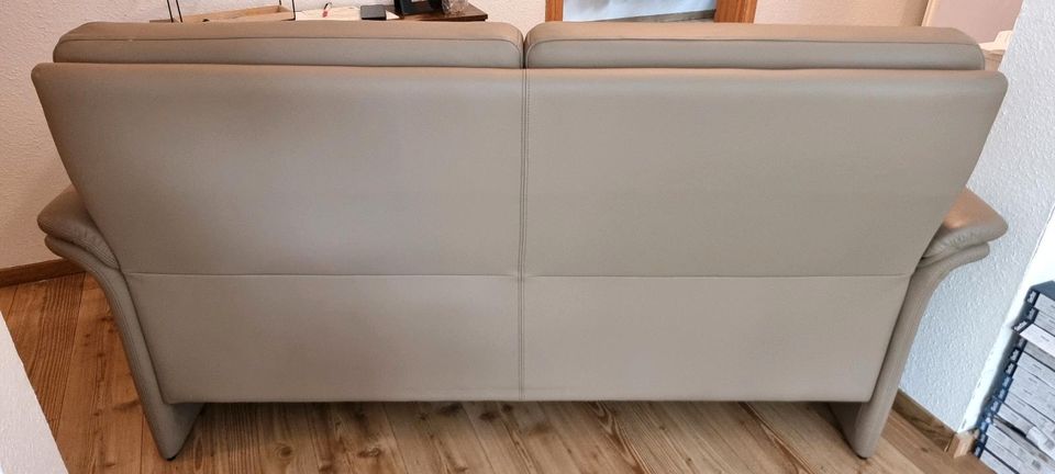 Gepade 3 Sitzer Sofa Couch Leder in Lage