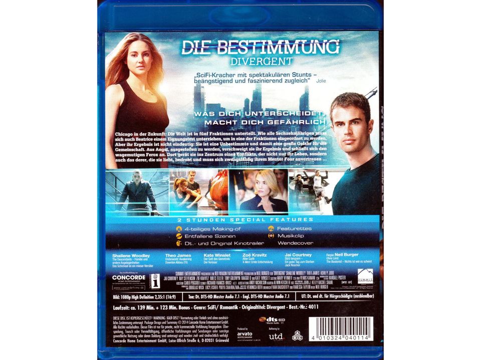 Die Bestimmung - Divergent (2014) - Blu-ray in Köln
