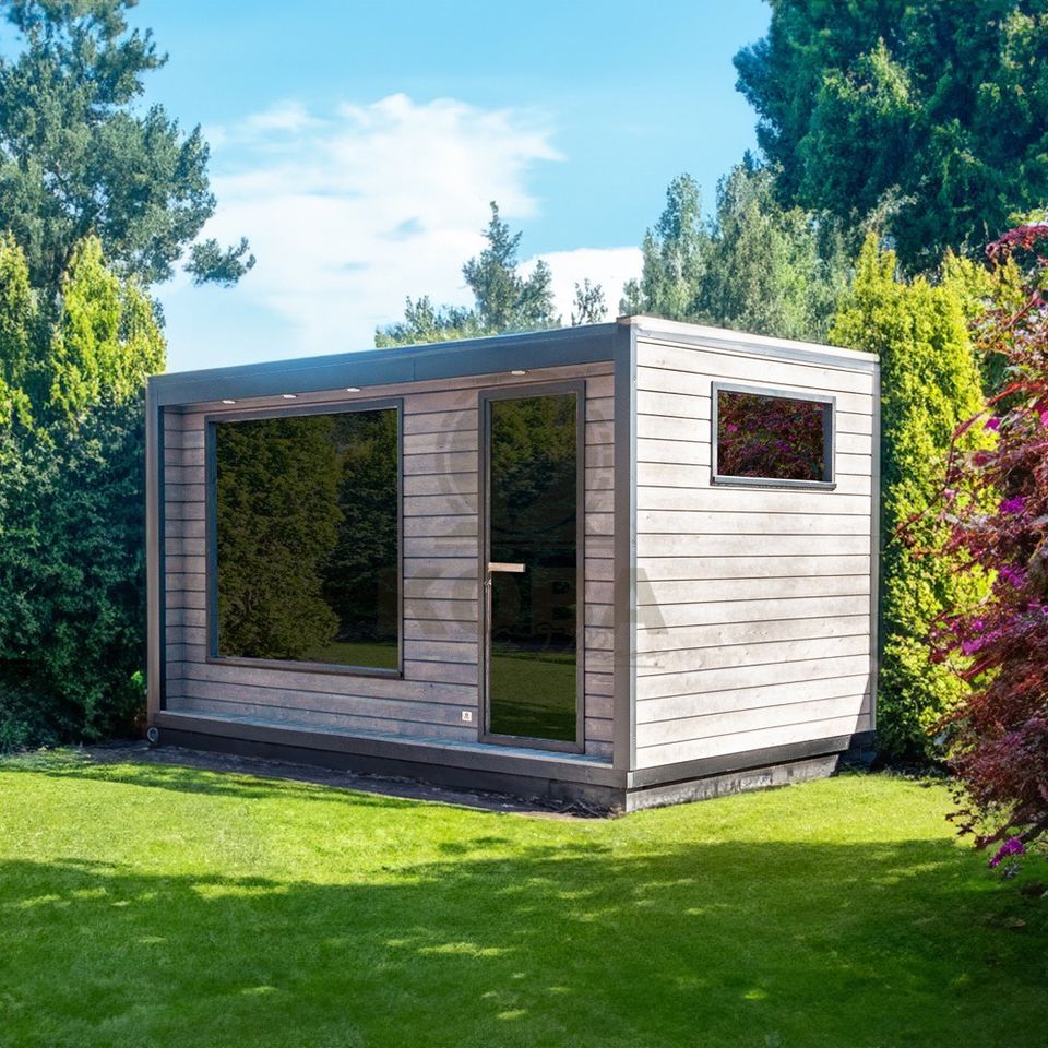 KOBA CUBE Sauna | Gartensauna | 2,5 m | Quadratisch | Außensauna in Eichenzell