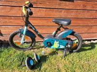 Kinderfahrrad 14 Zoll mit Stützrädern - wenig genutzt Sachsen-Anhalt - Quellendorf Vorschau