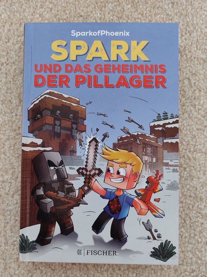 Spark und das Geheimnis der Pillager Minecraft Buch in Beverstedt