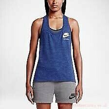 NIKE Tanktop t-Shirt blau Logo Gr. M in Kassel