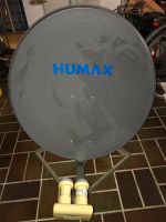 Humax Satelliten Antenne LNB 2 Anschlüsse Antennenständer Niedersachsen - Garbsen Vorschau