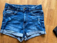 Jeans Shorts im Used-Look Baden-Württemberg - Obersulm Vorschau