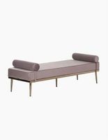 Samt Daybed Designer westwing Rosa Sessel fußSitzbank wohnlounge Nordrhein-Westfalen - Krefeld Vorschau