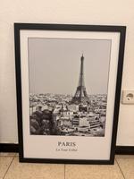Paris Bild mit Rahmen in Schwarz im sehr guten Zustand Baden-Württemberg - Remchingen Vorschau