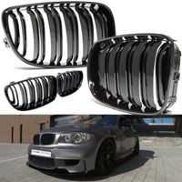 Kühlergrill Doppelsteg Schwarz Glanz für BMW 1er E81 E82 E87 E88 Nordrhein-Westfalen - Ahlen Vorschau