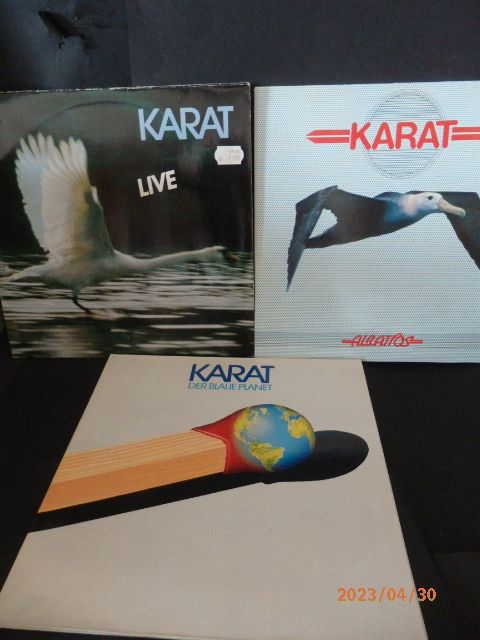 LPs KARAT 1xDoppel-LP(LIVE) + Albatros + Der Blaue Planet in Insheim