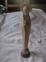 Marienfigur Maria Figur aus Holz, Handarbeit, Höhe 30 cm Antik Rheinland-Pfalz - Birkenheide Vorschau