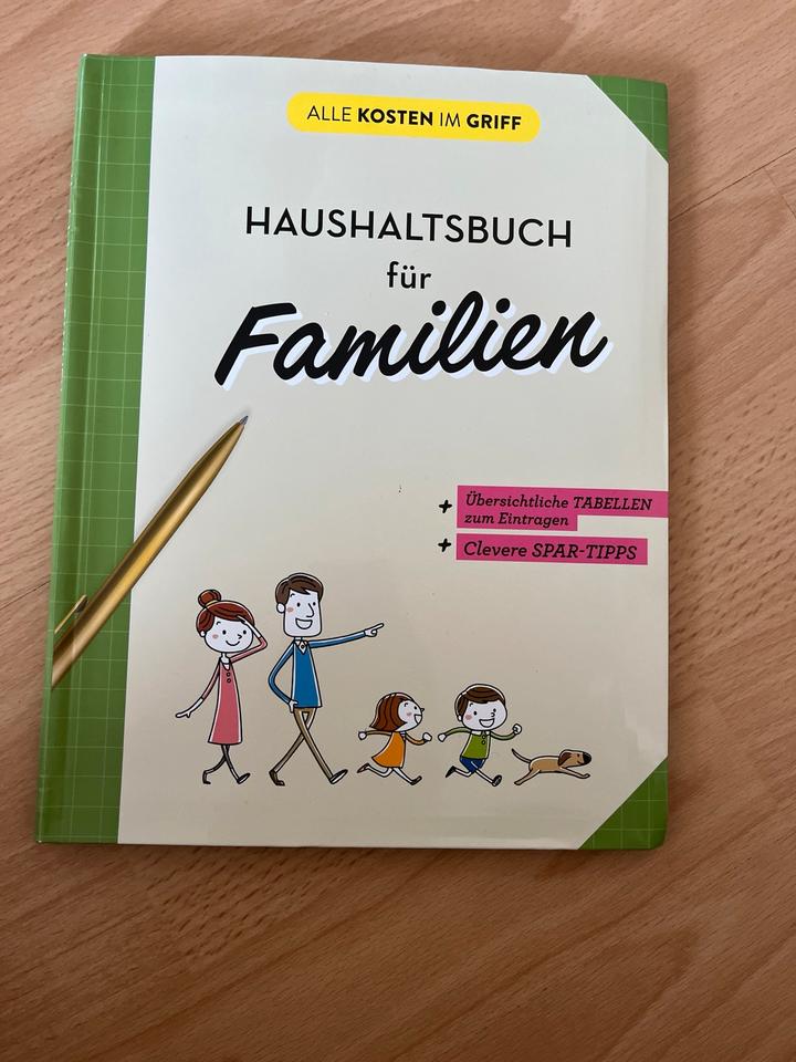 Haushaltsbuch für familien Spar tipps kosten mit Tabelle in Buttenwiesen