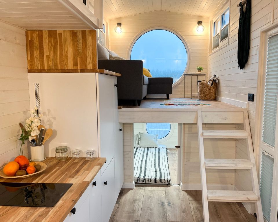 Mobiles Tinyhouse / Tiny Haus / Tiny House, L:7,20, runde Fenster in Halstenbek