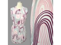 Vintage Mod Gogo Mikro Mini Kleid Twiggy 60er ORIGINAL 36 Jersey Leipzig - Möckern Vorschau