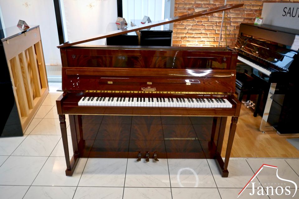 Exklusives Schimmel Klavier ✱ 112 cm ✱ Mahagoni Germany in Königsbrunn