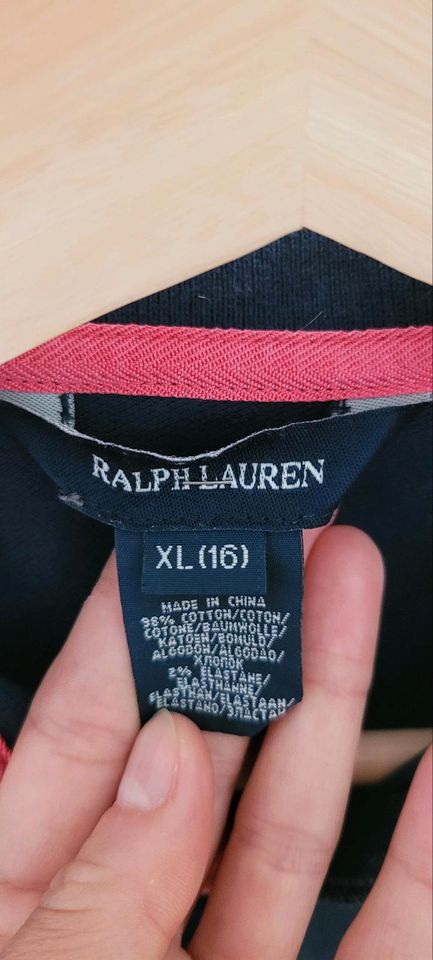 Ralph Lauren Damen Polo Shirt blau Gr. XL (16) in Bad Homburg