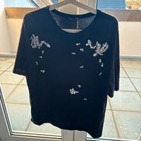 ZARA Oberteil Oversize S mit Glitzersteinen Bayern - Schrobenhausen Vorschau