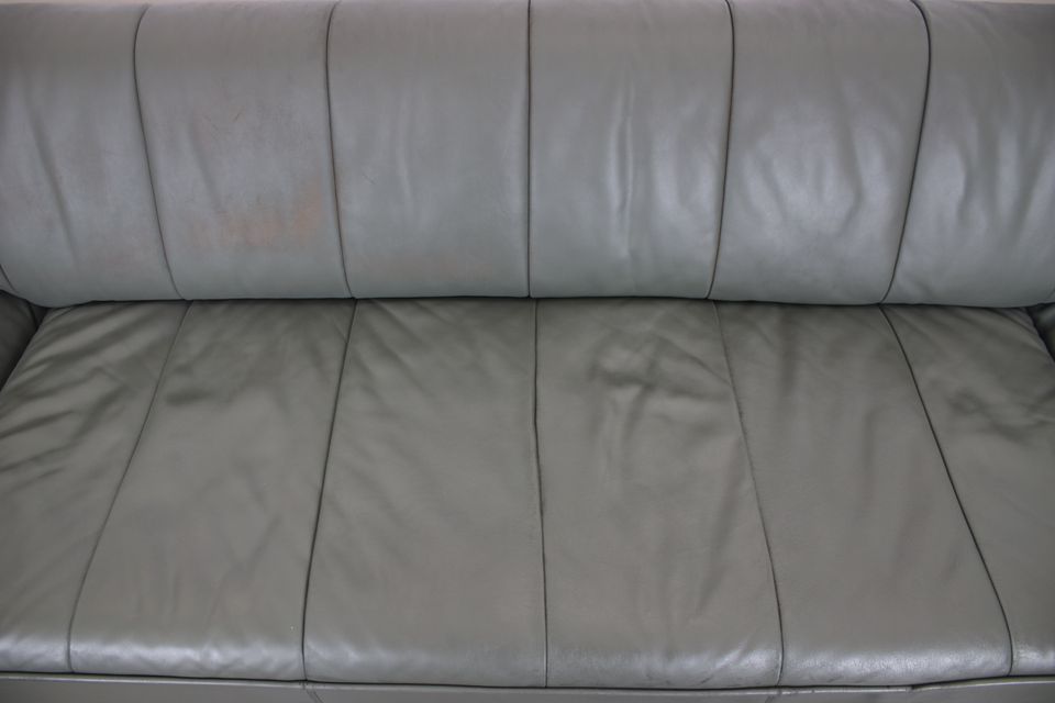 COR Neckleder Sofa Liege Dreisitzer Dunkelgrün/Braun Couch 60er in Berlin