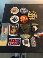 Verschiedene Abzeichen, US Armee DDR usw. Aufnäher Aufbügeln Hessen - Bad Soden-Salmünster Vorschau