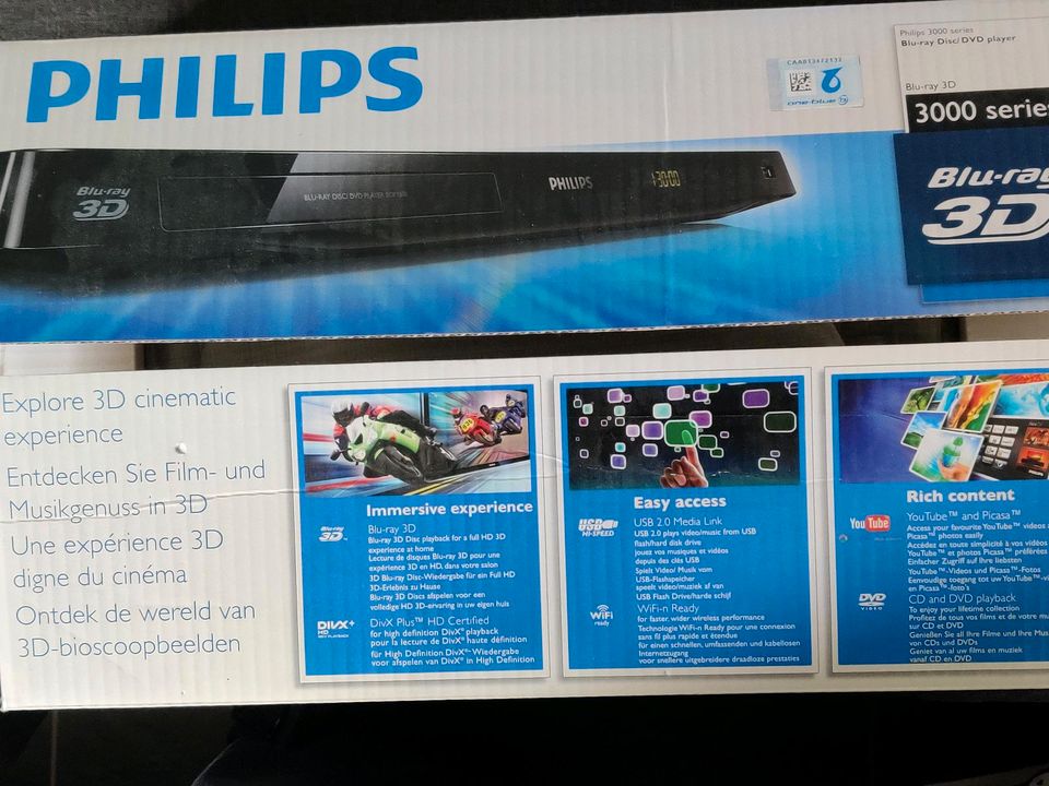 Blu-ray Player Philips BDP3380/12 in Heistenbach