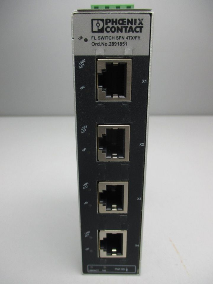 2891851 PHOENIX CONTACT FL SWITCH SFN 4TX/FX, 24VDC-289650 in Weilrod 