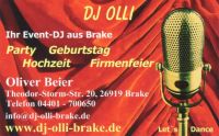 DJ gesucht I ✅ DJ Hochzeit  I ✅ DJ Geburtstag  I ✅ DJ Firmenfeier Niedersachsen - Brake (Unterweser) Vorschau