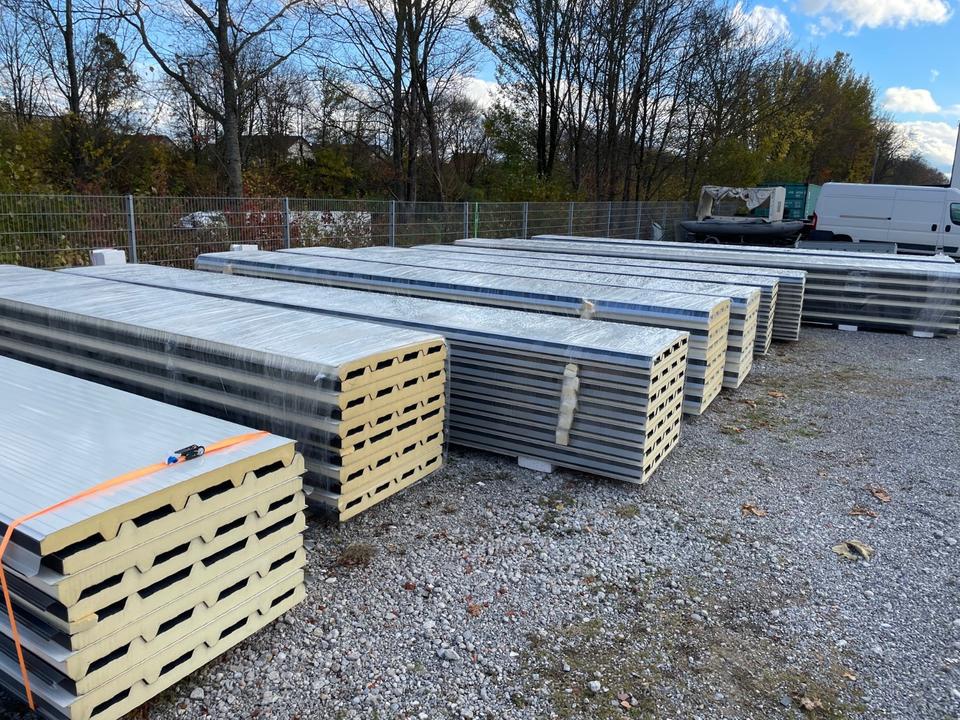 Sandwichpaneele//Sandwichplatten//Neu! Dachpaneele &Wand /Rockpan in Penzing
